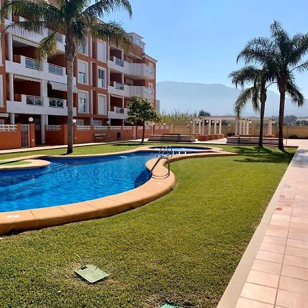 Apto. Con Gran Terraza Y Acceso Directo A Piscina. Dénia Eksteriør billede